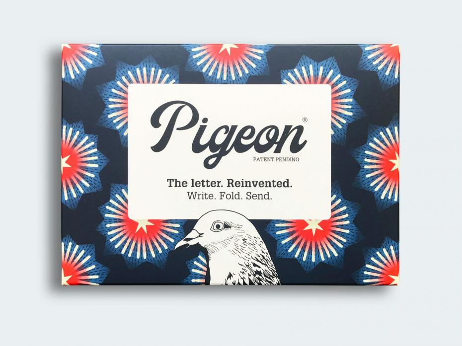 Starburst Pigeon pack, illustrated by Asta Barrington
